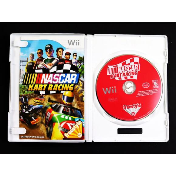 NASCAR Kart Racing‎ - Nintendo Wii - Wii Video Games Complete CIB Tested Works - Picture 2 of 4